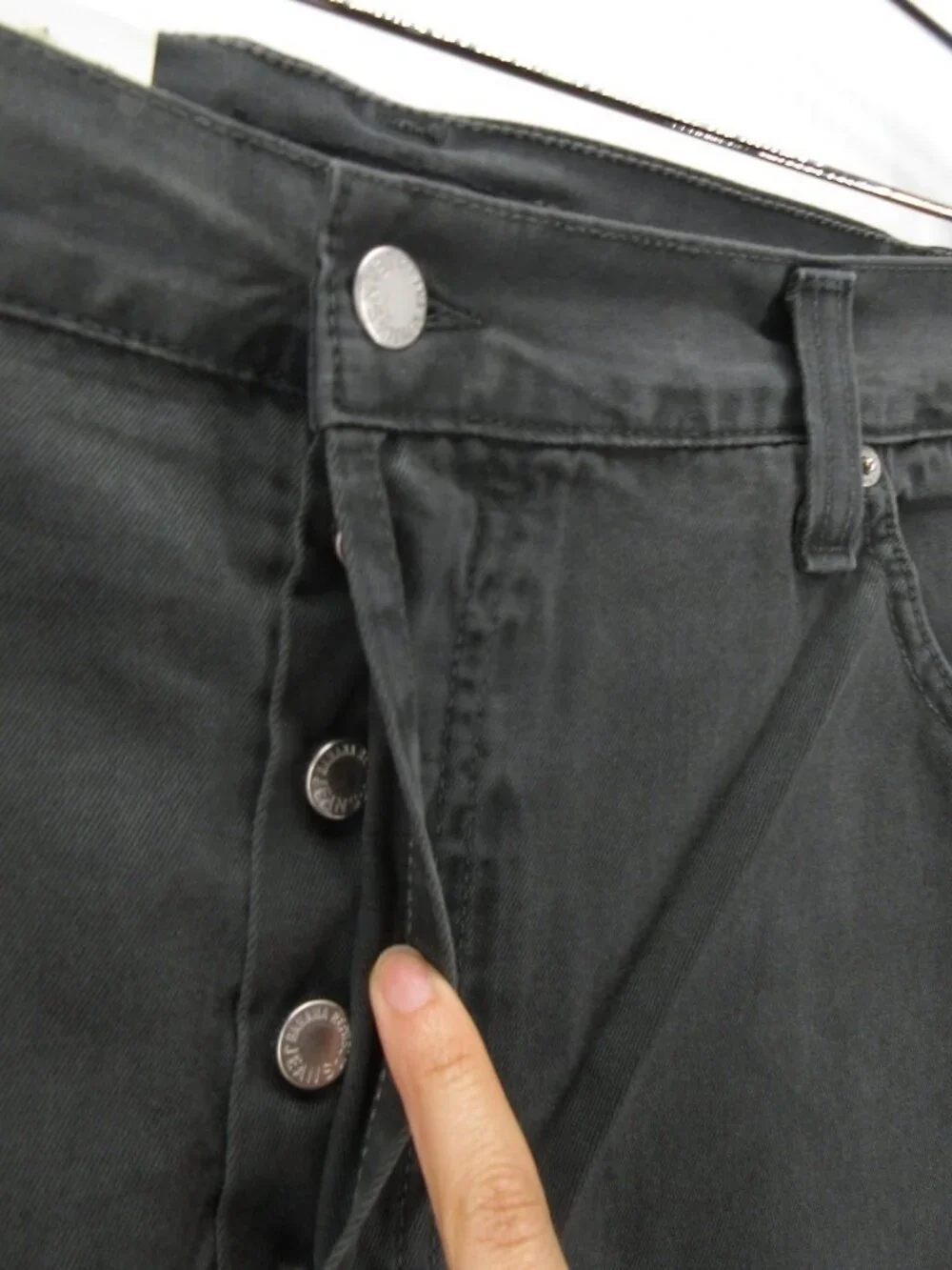VINTAGE Banana Republic Jeans 40 L Laredo Fit Button Fly Y2K 40X33 NEW